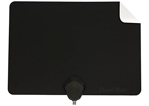 Channel Master Channel Master Flatenna Ultra-Thin Indoor TV Antenna 35 Mile Range - Dual Sided Black or White - CM-4001HDBW
