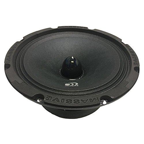 Massive Audio Massive Audio M8 – 8 Inch 280 Watts, 8 Ohm Pro Audio Midrange Speaker for Cars, Stage and DJ Applications. Sold Individually