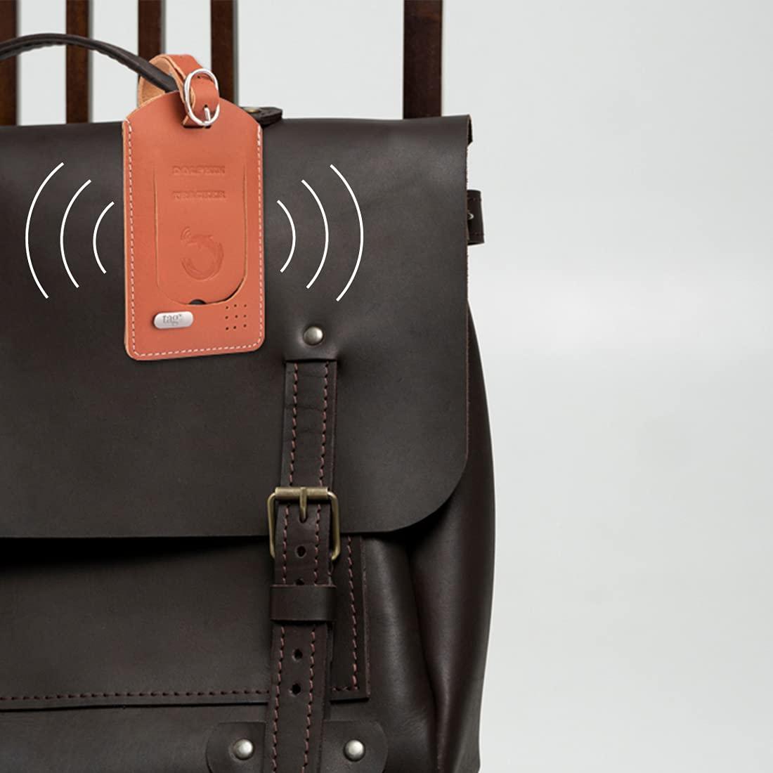 tag8 [Pack 1] Dolphin Smart Luggage Tracker | Bag Tracker Tag, Global Loss Recovery Service, No Subscription Fee, Airline Compliant, SITA World Tracer Code Enabled | Arrival Alert, Separation Alert