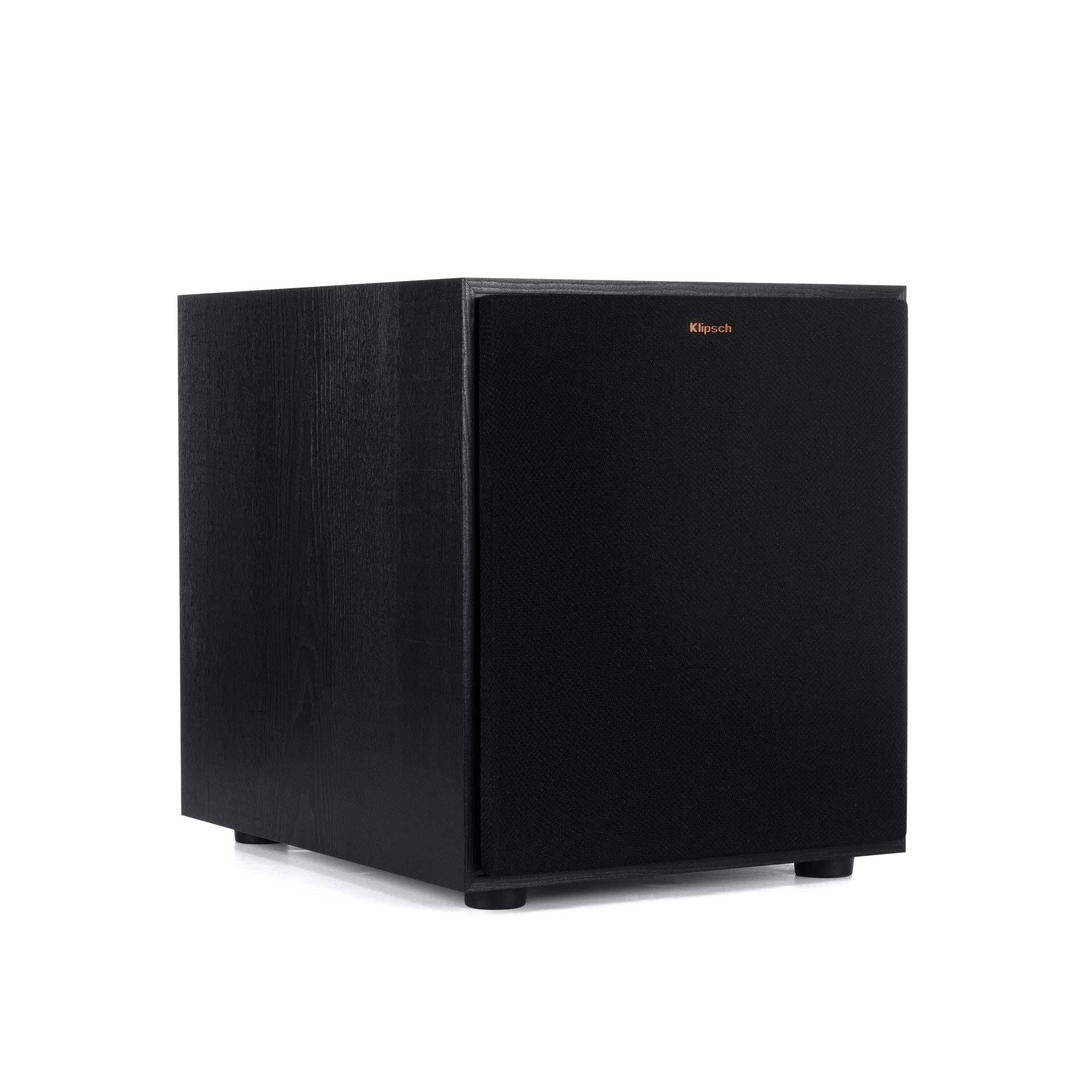 Klipsch Klipsch 2-Pack R-100SW 10\" Subwoofer, Incredibly Deep Bass and an All-Digital Amplifier,14 5\" x 12 5\" x 16 4\"