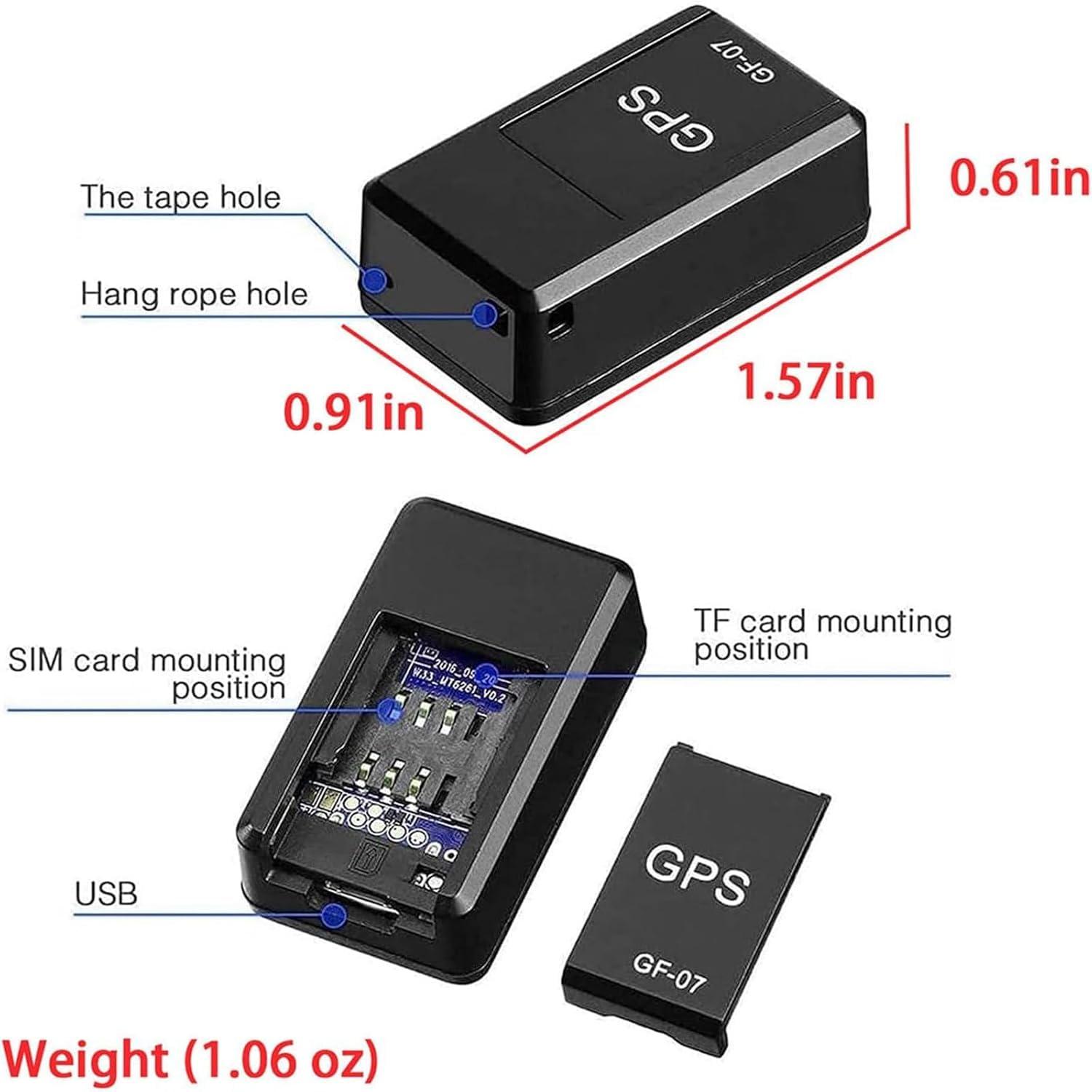 Generic GPS Tracker for Vehicles No Subscription, Mini GPS Tracker Real Time Locator, Magnetic Anti-Theft Micro Vehicle Tracking Device with App for Cars, Kids, Elderly, Pets, Wallet, Luggage