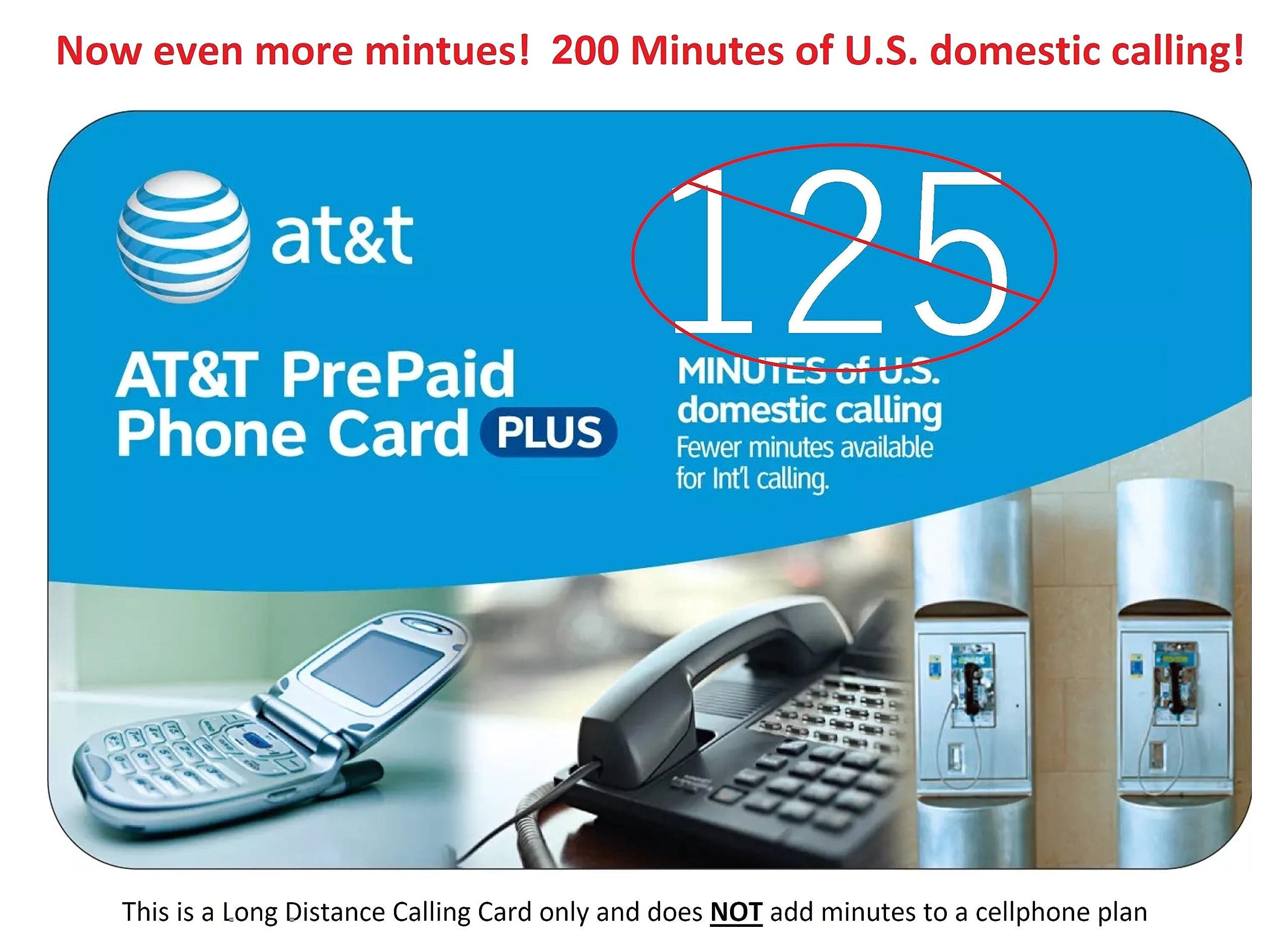 AT&T Prepaid At&t Prepaid Phone Card - 125 Min.