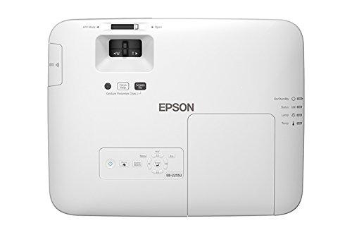 Epson Epson PowerLite 2255U Wireless Full HD Wuxga 3LCD Projector, 1920x1200, 5000 Lumens