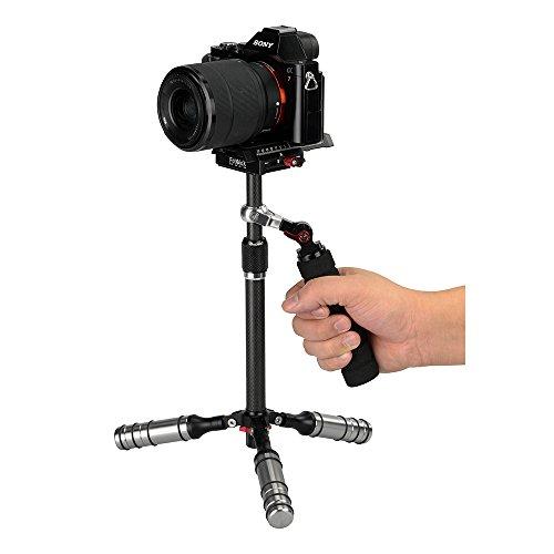 Fotodiox Fotodiox Pro Carbon Fiber Gimbal Stabilizer for DSLR, MILC & GoPro Cameras - Handheld Video Stabilizer System and Stealthy Camera Support for Small to Mid-Sized Cameras