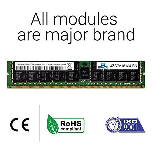 Brute Networks Brute Networks 95Y4823-BN - 16GB DDR4-2133Mhz 2Rx4 ECC Registered RDIMM (Compatible with OEM PN# 95Y4823)
