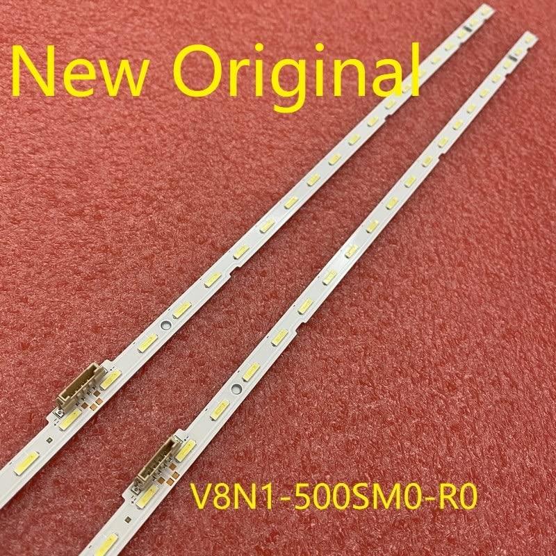 ROTEMADEGG 2pcs LED bar Compatible with Samsung BN96-45952A UN50RU7400 UN50RU7100 UE50NU7099 UE50RU7092U UN50NU7300 UE50RU7100 UA50RU7100 UE50RU7025 (Color : 2 PCS for 1 TV)