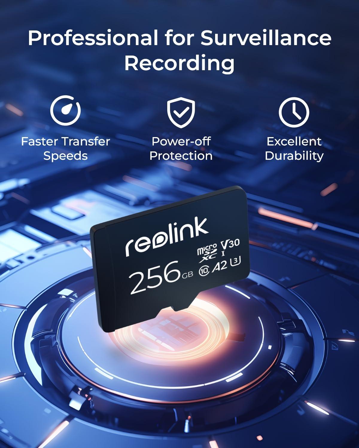 REOLINK REOLINK 5MP IndoorCam Bundle with 256GB Micro SD Card, 2.4/5Ghz WiFi, 3X Optical Zoom, Ideal for Baby Monitor/Pet Camera, Cloud/SD Card Storage, Two-Way Talk