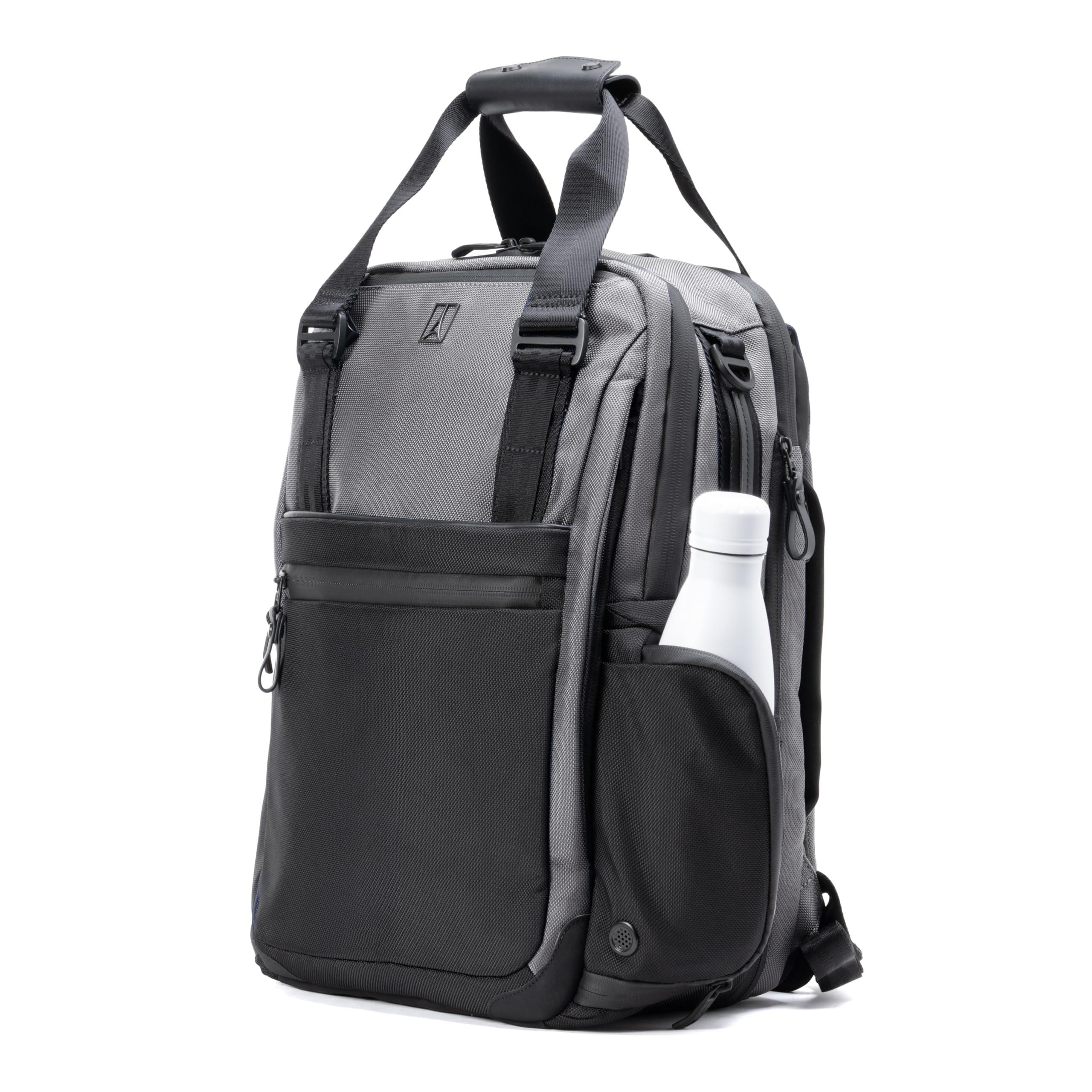Travelpro Travelpro Altitude Medium Expandable Travel Laptop Backpack 25-30L, 16 Inch Laptop, Water Resistant, Work, Business, Men and Women, Falcon Grey