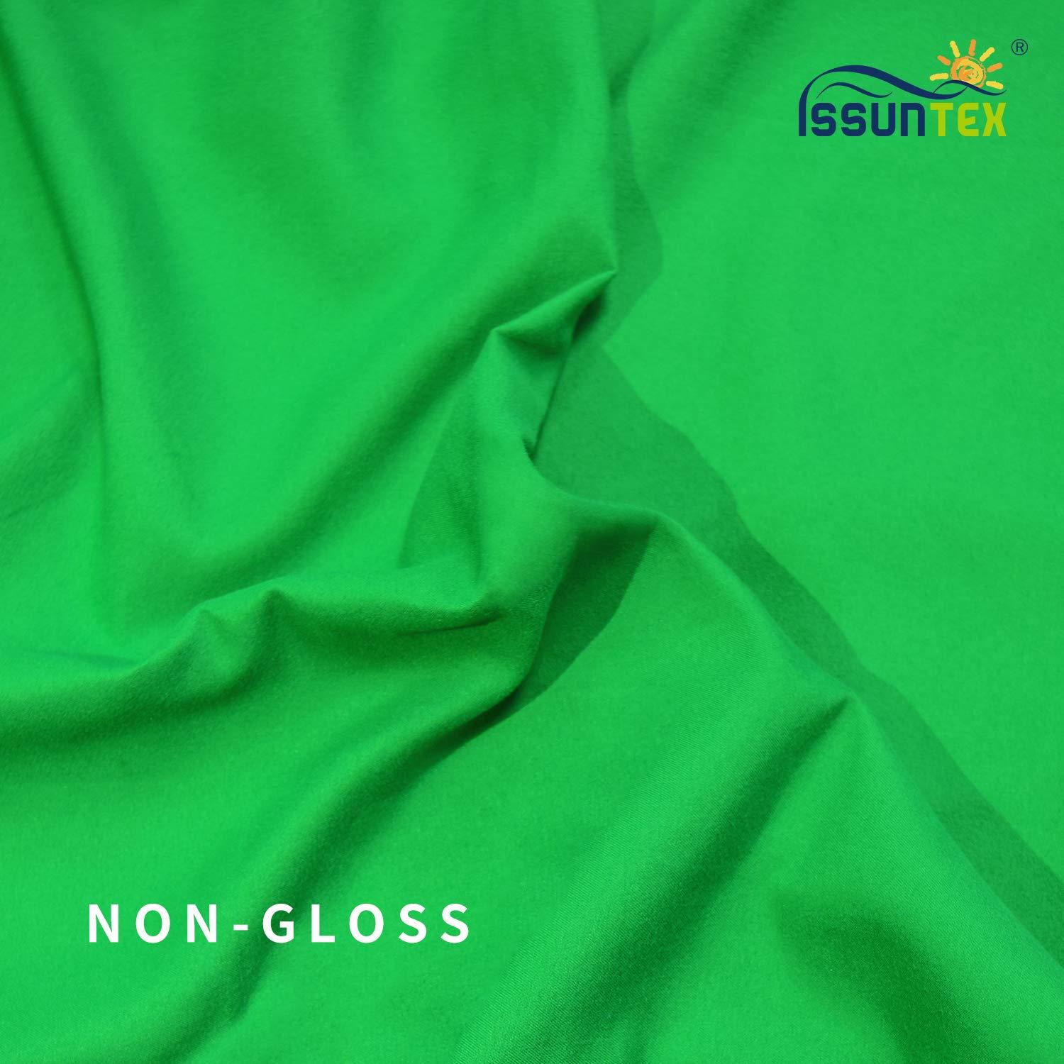 ISSUNTEX ISSUNTEX 10X16 ft Background Muslin Backdrop, Photo Studio, Collapsible High Density Screen for Video Photography and Television-Green