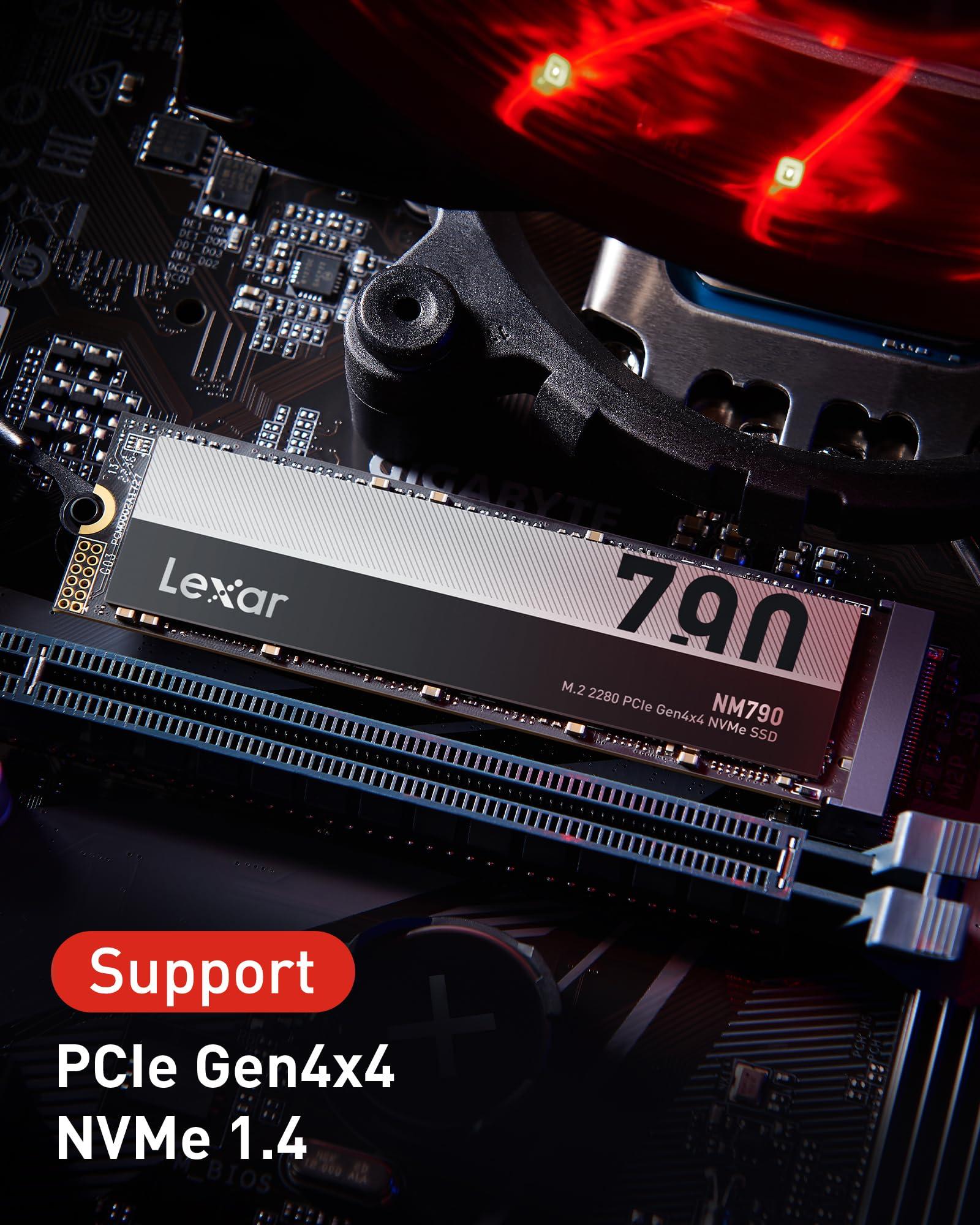 Lexar Lexar M.2 2TB PCIe Gen 4X4 NM790 NVMe SSD