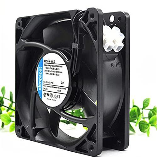 ZSOXPF Papst Industrial Axial Fan 4650N-465 AC230V 12cm 12038 Cabinet Cooling Fan