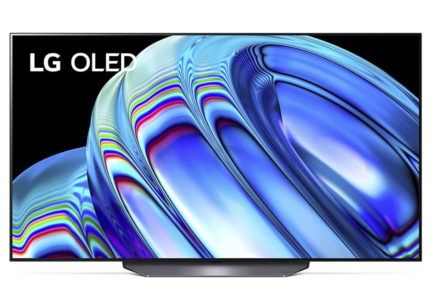 LG LG 65-Inch Class OLED B2 Series Alexa Built-in 4K Smart TV, 120Hz Refresh Rate, AI-Powered, Dolby Vision IQ and Dolby Atmos, WiSA Ready, Cloud Gaming (OLED65B2PUA, 2022) (Renewed)