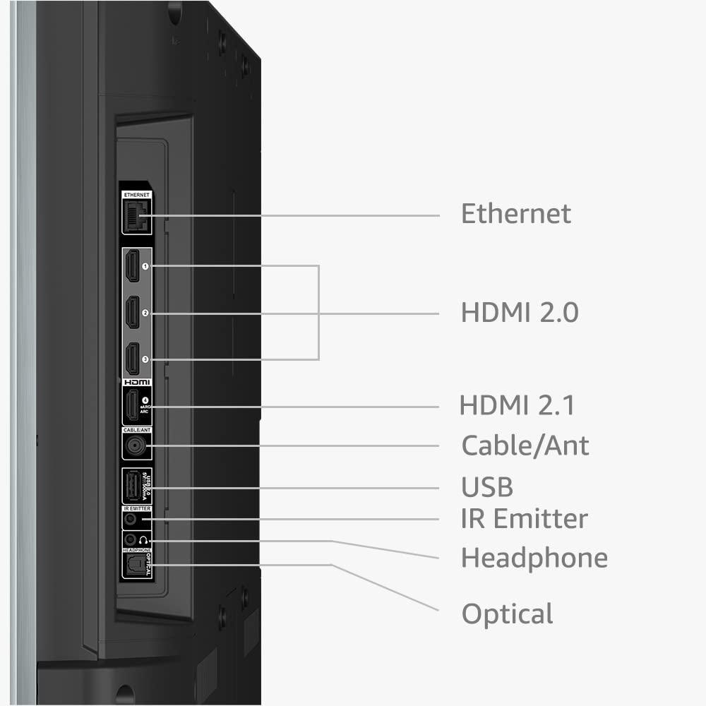 Amazon Amazon Fire TV 75" Omni QLED Series 4K UHD smart TV, Dolby Vision IQ, Fire TV Ambient Experience, local dimming, hands-free with Alexa