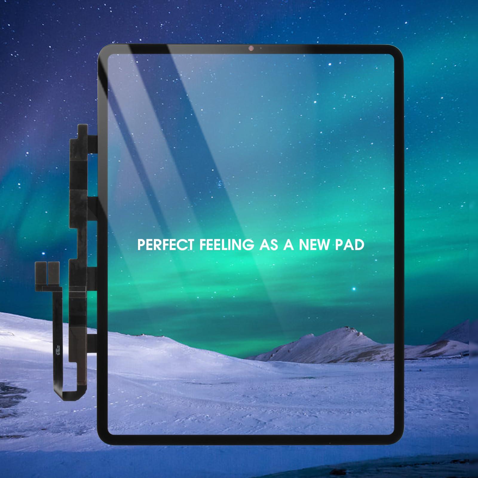 ARSSLY for iPad Pro 12.9 2021 5th Generation Touch Screen Replacement for iPad PRO 12.9 5TH Gen Touchscreen Digitizer for iPad A2461 A2378 A2379 12.9" Screen Sensor Glass Repair Sets(Not LCD Display)