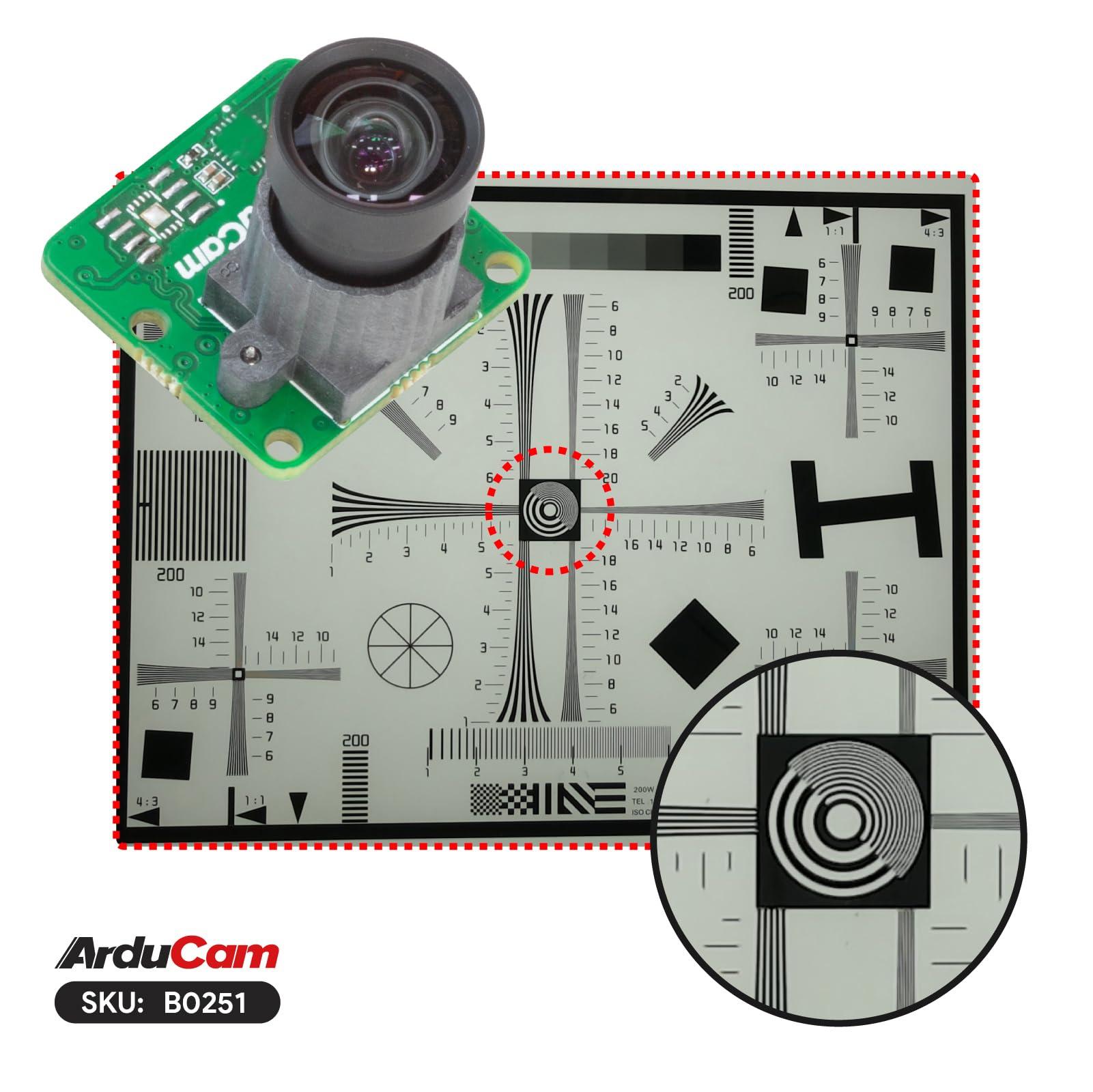 Arducam Arducam Mini 12.3MP HQ Camera Compatible with Nvidia Jetson Board, 1/2.3 Inch IMX477 Camera Module with M12 Mount Lens