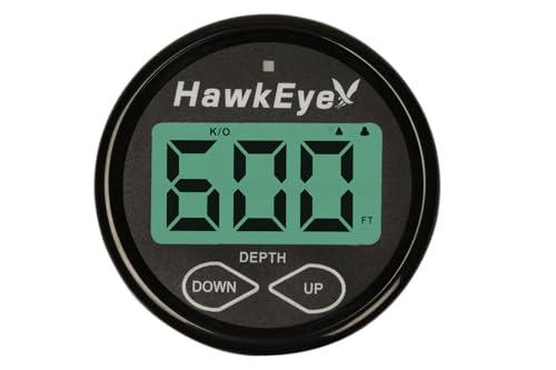 Hawkeye DepthTrax 2B Boat Mount In Dash Digital Depth Finder