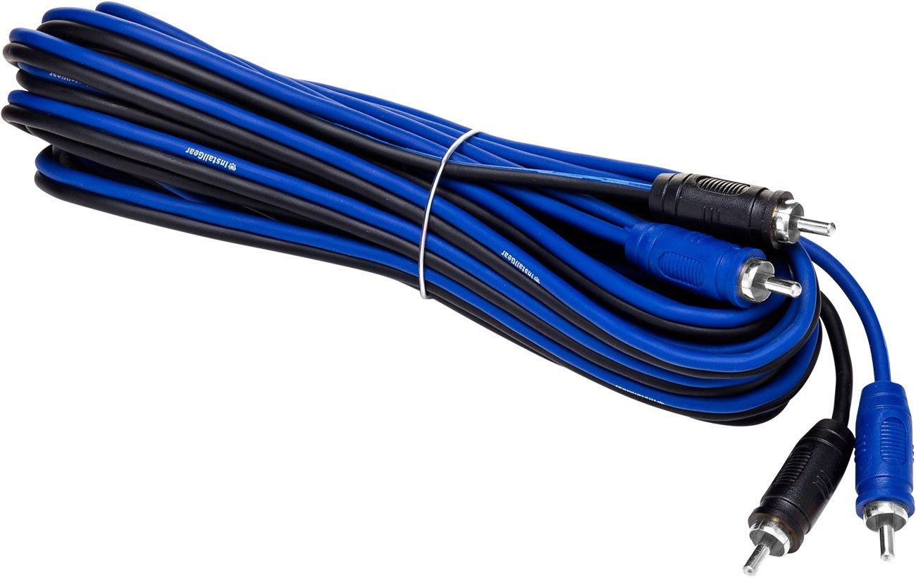 InstallGear InstallGear 4 Gauge Amp Kit - Amp Kit with Amplifier Installation Wiring True Spec and Soft Touch Wire - 4 Gauge Wire - Amp Wiring Kit 4 Gauge - Sub Wiring Kit - Amp Wire Kit