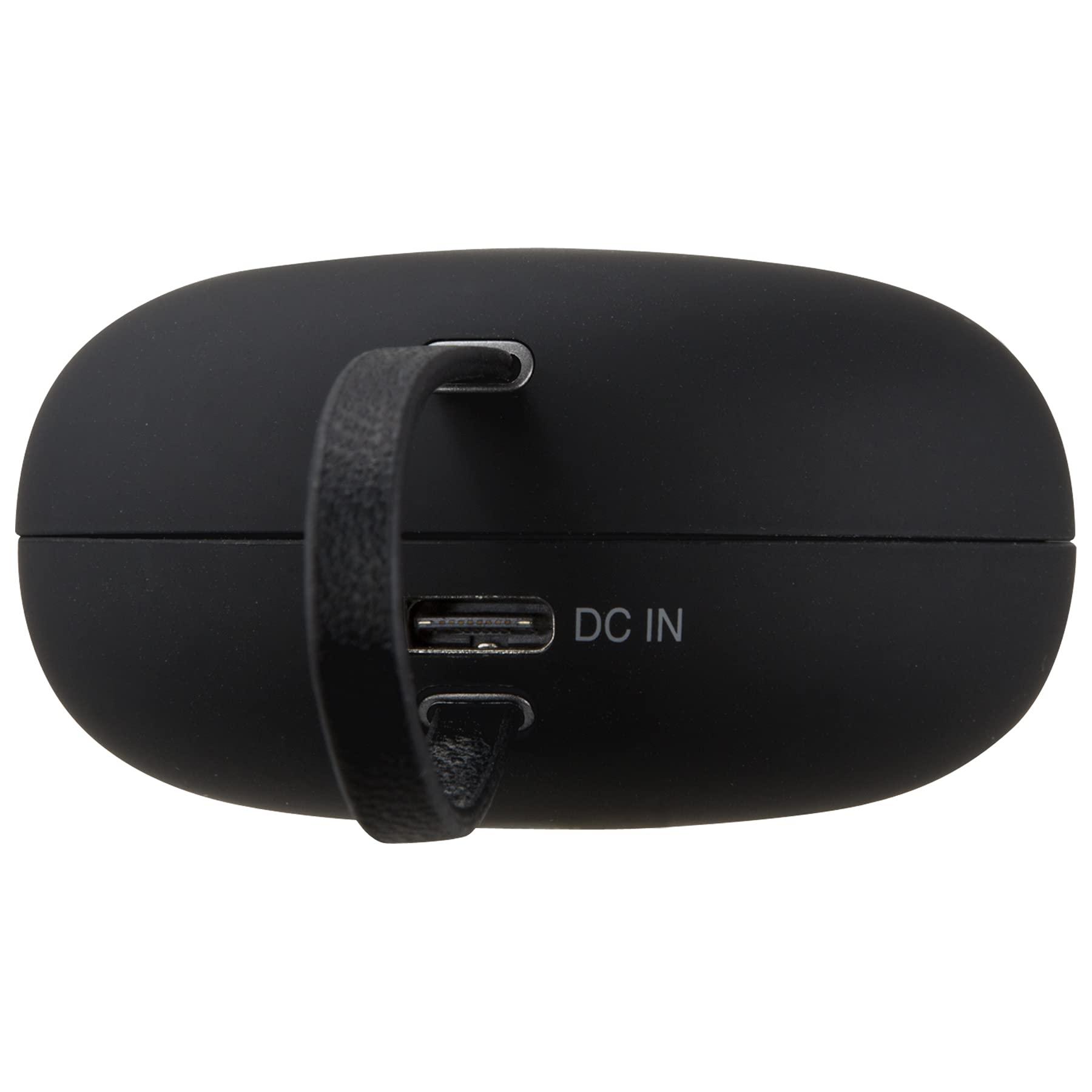 iLive iLive Truly Wire-Free Earbuds with Active Noise Canceling, Charging Case, Includes 3 Set of Ear Tips, Black (IAEBT600B)