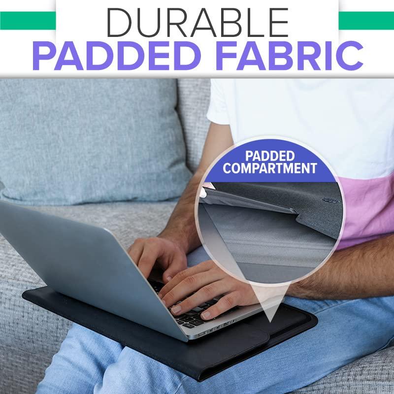 DefenderShield DefenderShield EMF Protection Laptop Sleeve & 5G Radiation Blocker Case - Notebook Computer EMF Blocking Shield Cover Lap Pad (fits up to 15\" Laptop, MacBook etc)