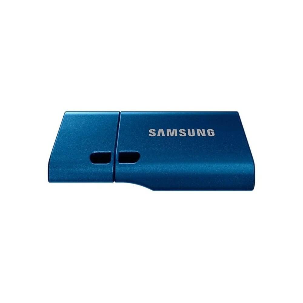 Samsung Samsung USB C Flash Drive 256GB 400MB/s Read 110MB/s Write USB 3.1 Flash Drive for Notebooks, Tablets and Smartphones, Blue, MUF-256DA/APC
