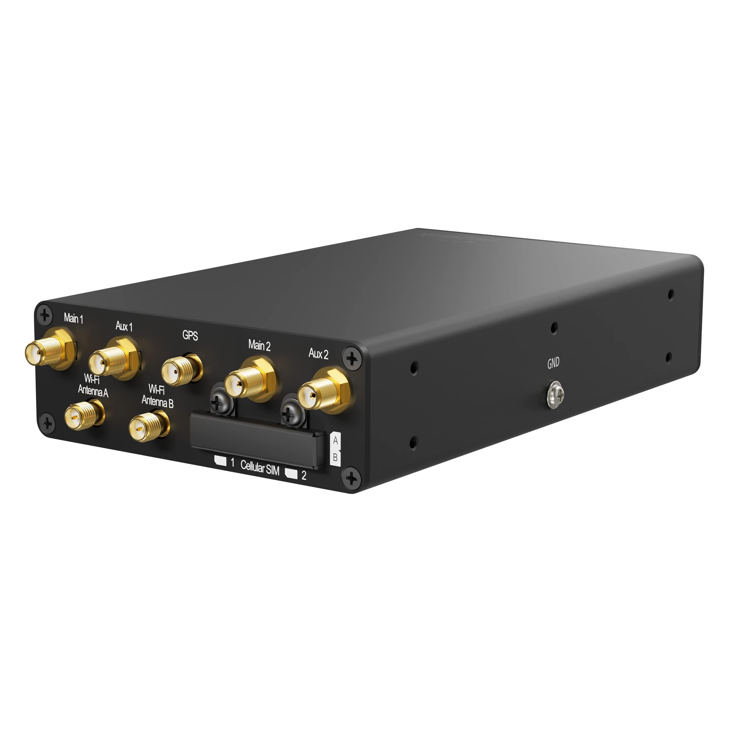 Peplink Peplink LTE Cellular Router MAX Transit Duo Pro | Ethernet WAN Port, LAN Port, Sim Slots, Wireless Cellular Modems | High Speed Dual Band WiFi 6 1Gbps Throughput | Band 71 for Better Coverage