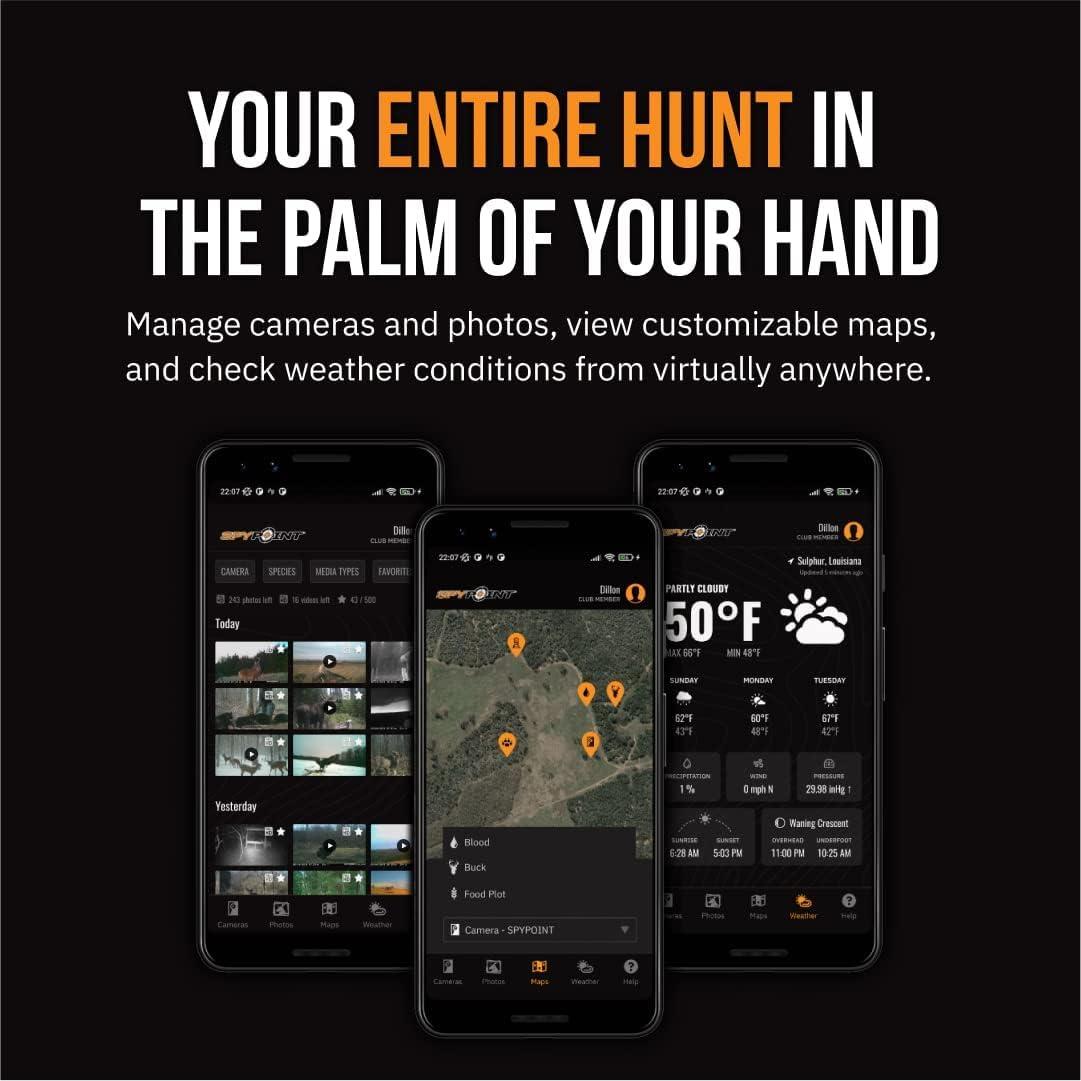 SPYPOINT SPYPOINT 32GB Micro SD Memory Card Trail for Cameras | Adapter Media Storage for Trail and Game Cameras Designed | Used in Hunting and Trail Cams (Class 10 Speed)