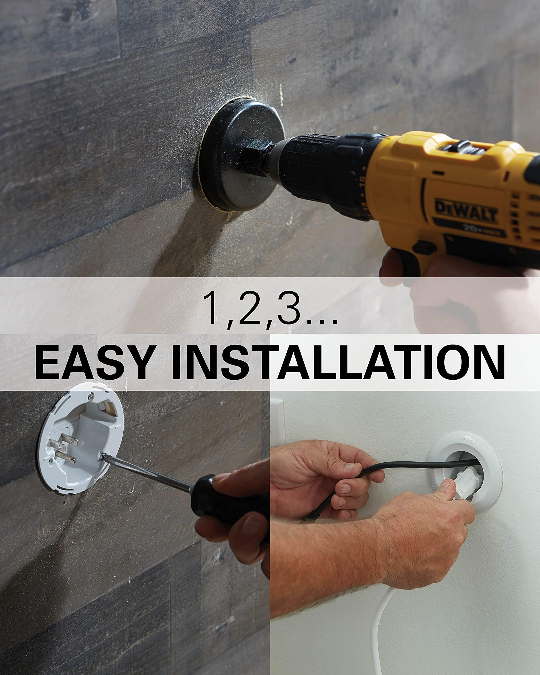 Sanus SANUS Advanced Tilt Premium Universal TV Wall Mount for 46 to 90 Flat Panel TVs with in-Wall Cable Management Kit