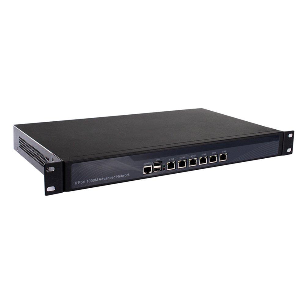 PARTAKER Firewall, OPNsense, VPN, Network Appliance, Network Security Appliance, Router PC, 6 Intel Gigabit LAN, Intel Core I7 3520M, R11, COM, VGA, with Fan,(4GB RAM, 32GB SSD)