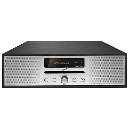iLive iLive Bluetooth Home Music System with CD Player, Built in Stereo Speakers, Includes Remote, Black (IHB340B)