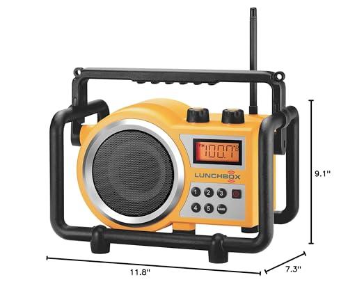 Sangean Sangean LB-100 AM FM Radio Ultra Rugged Compact Yellow