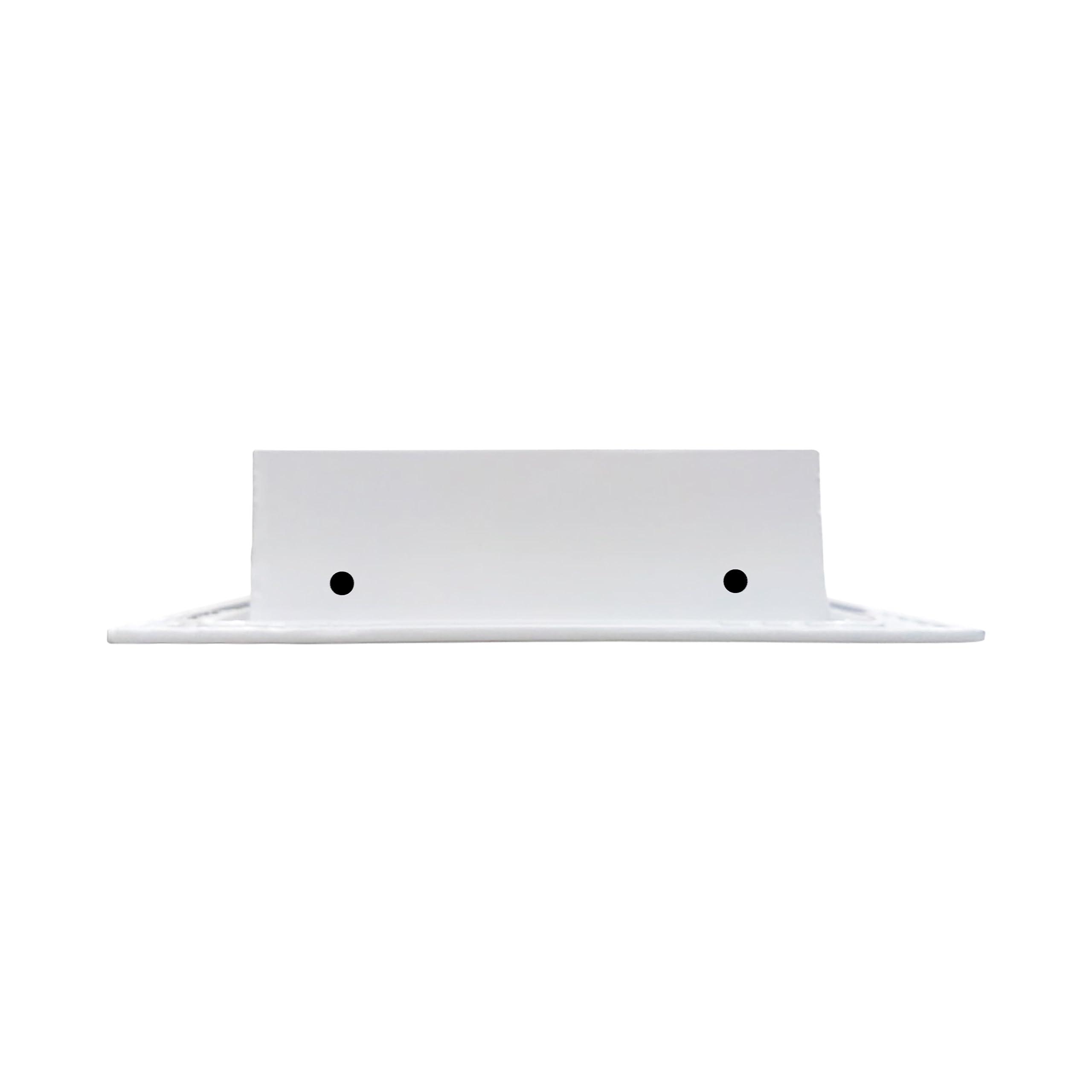 BUILDMART BUILDMART - 28x6 Modern AC Vent Cover - Decorative White Aluminum Air Vent - Standard Linear Slot Diffuser - Heating and Cooling Register Grille for Ceiling, Walls & Floors - Texas Buildmart