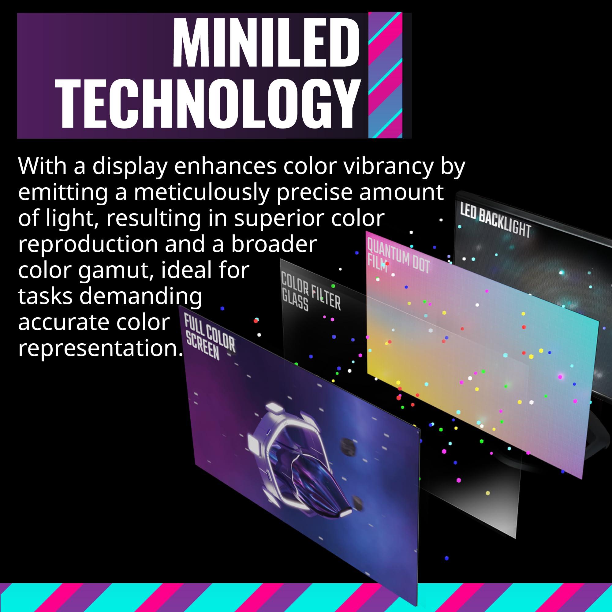 Cooler Master Cooler Master Tempest GP27Q 27 2K IPS 165Hz QD Tech QHD 2560 x 1440 PC Monitor,HDR1000, 1ms (MPRT)/ 2ms (GTG), FreeSync/G-Sync, MiniLED, DP1.4 * 1 + HDMI2.0 * 2 + TypeC*1 (CMI-GP27-FQS-US)