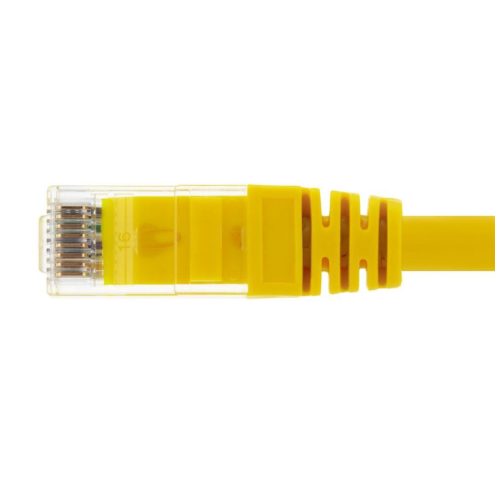 NavePoint NavePoint Patch Cable, CAT6, UTP, 24AWG/7 * 0.18 MM, 5 Ft, 10 Pack, Yellow