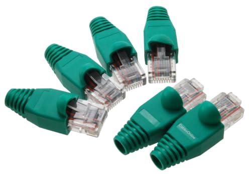 CABLESONLINE.COM ATLANTIC COMPUTERTECH CablesOnline 6-Pack 10/100 4-Pair Ethernet Green Loopback Plugs, TS-UL02-6