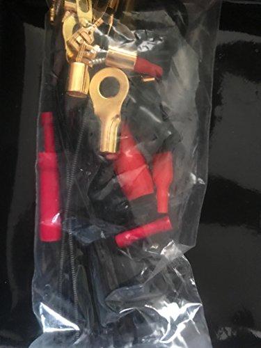 Phonics Digital 4 Gauge 1500W Amp Installation Car Wiring Kit + RCA