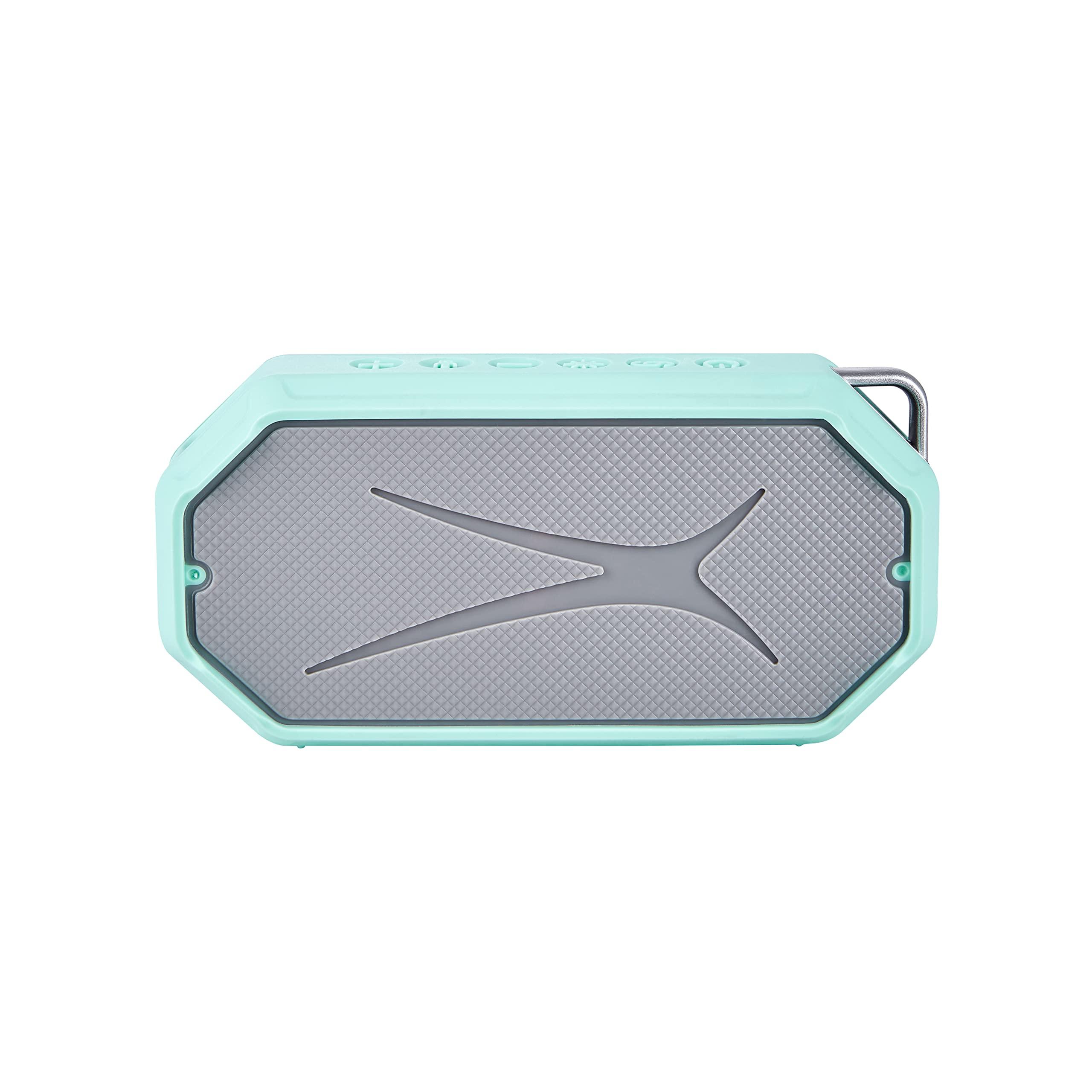 Altec Lansing Altec Lansing - HydraMini Wireless Bluetooth Speaker, IP67 Waterproof USB C Rechargeable Battery with 6 Hours Playtime, Compact, Shockproof, Snowproof, Everything Proof (Mint Green)