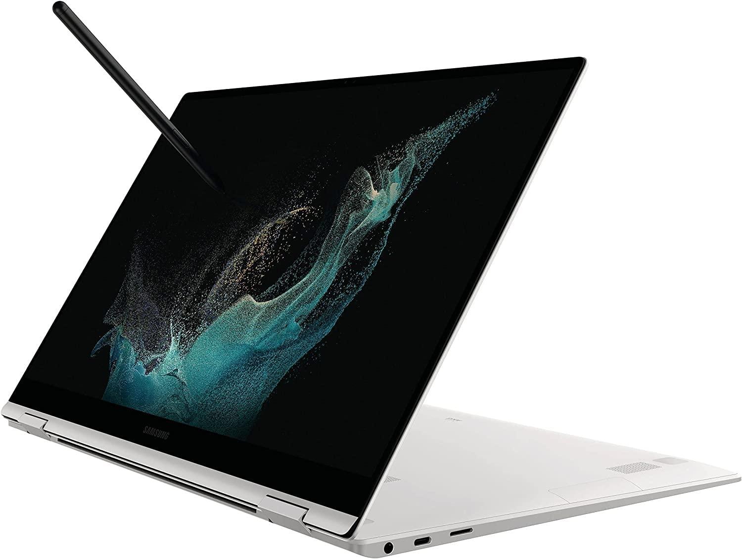 Samsung Samsung Galaxy Book2 Pro 360 2-in-1 Laptop For Creator, Photographer, Designer (15.6" FHD Touchscreen, Intel Core i7-1260P, 16GB RAM, 2TB SSD, Pen) Backlit, Fingerprint, IST Hub, Win 11 Home, NP950QED