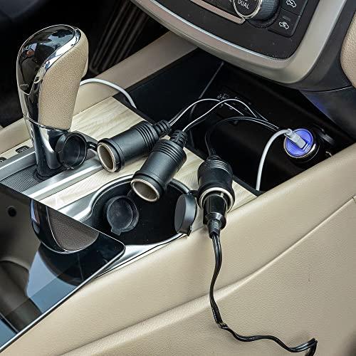 RoadPro RoadPro RPPSP211USB 4-Way 12-Volt USB Access Adapter