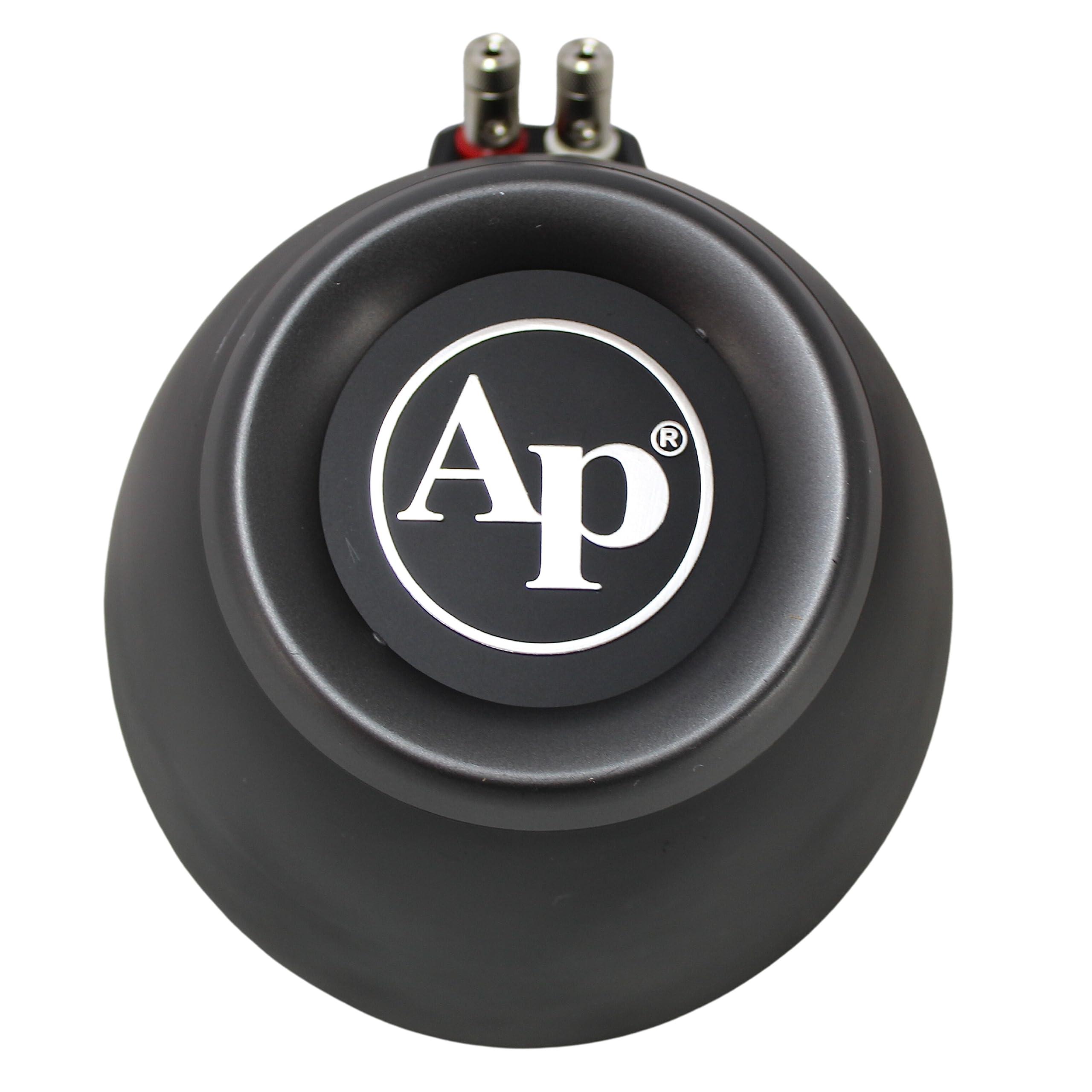 Audiopipe Audiopipe APMP-800ETW 8-Inch Compact Multi Purpose Directional Stereo Speaker Enclosure for Car Audio, Marine, UTV, and ATV Sound System, Black (Pair)