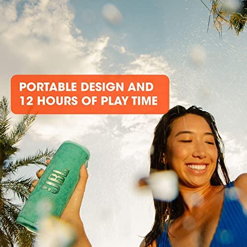 JBL JBL Flip 6 - Portable Bluetooth Speaker, powerful sound and deep bass, IPX7 waterproof, 12 hours of playtime, JBL PartyBoost for multiple speaker pairing for home, outdoor and travel (Camo)