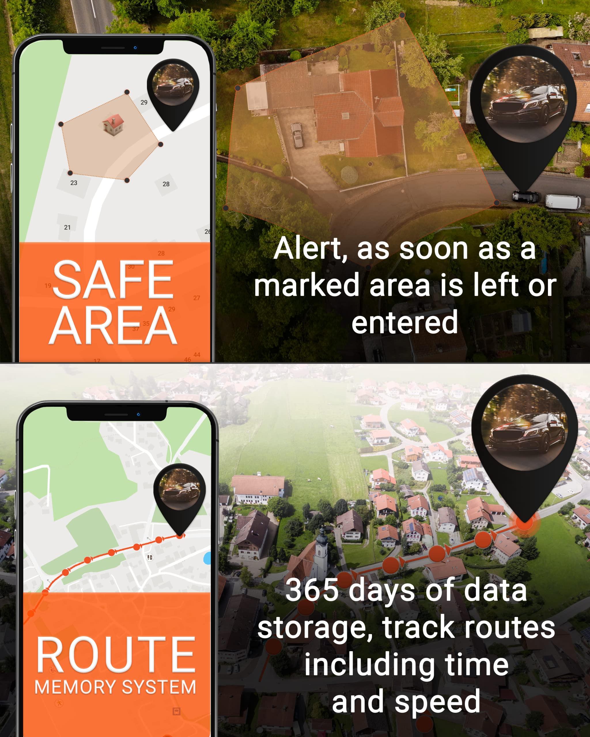 PAJ GPS PAJ GPS Vehicle Finder 4G, 1.0 - Cellular Connected, Real Time Tracking GPS Tracker for Cars, Motorcycles, Trucks & More - Versatile & Secure Fleet Management