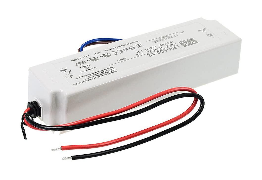 EnhanBili LPV-100-12 Mean Well 102W 12V 8.5A Switching Power Supply MeanWell LPV-100-12
