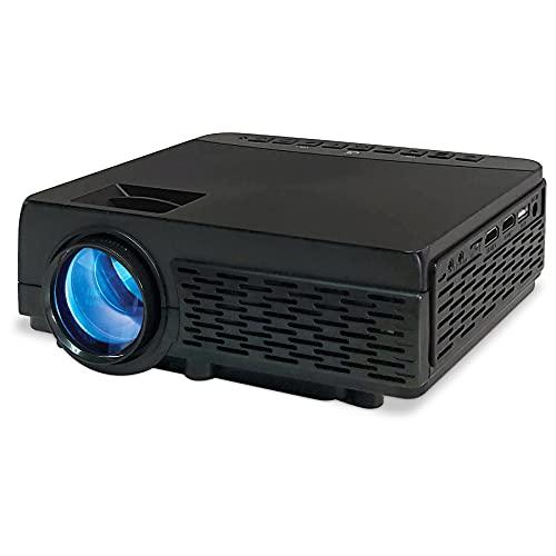GPX GPX Mini Projector with Bluetooth, USB and Micro SD Media Ports, Includes Remote (PJ300B)