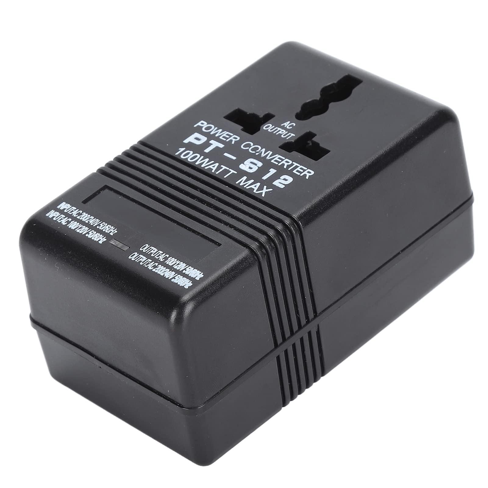 Yosoo Voltage Converter AC 100v to 240v Step Up Power Adapter Transformer 100w Suitable for Traveling