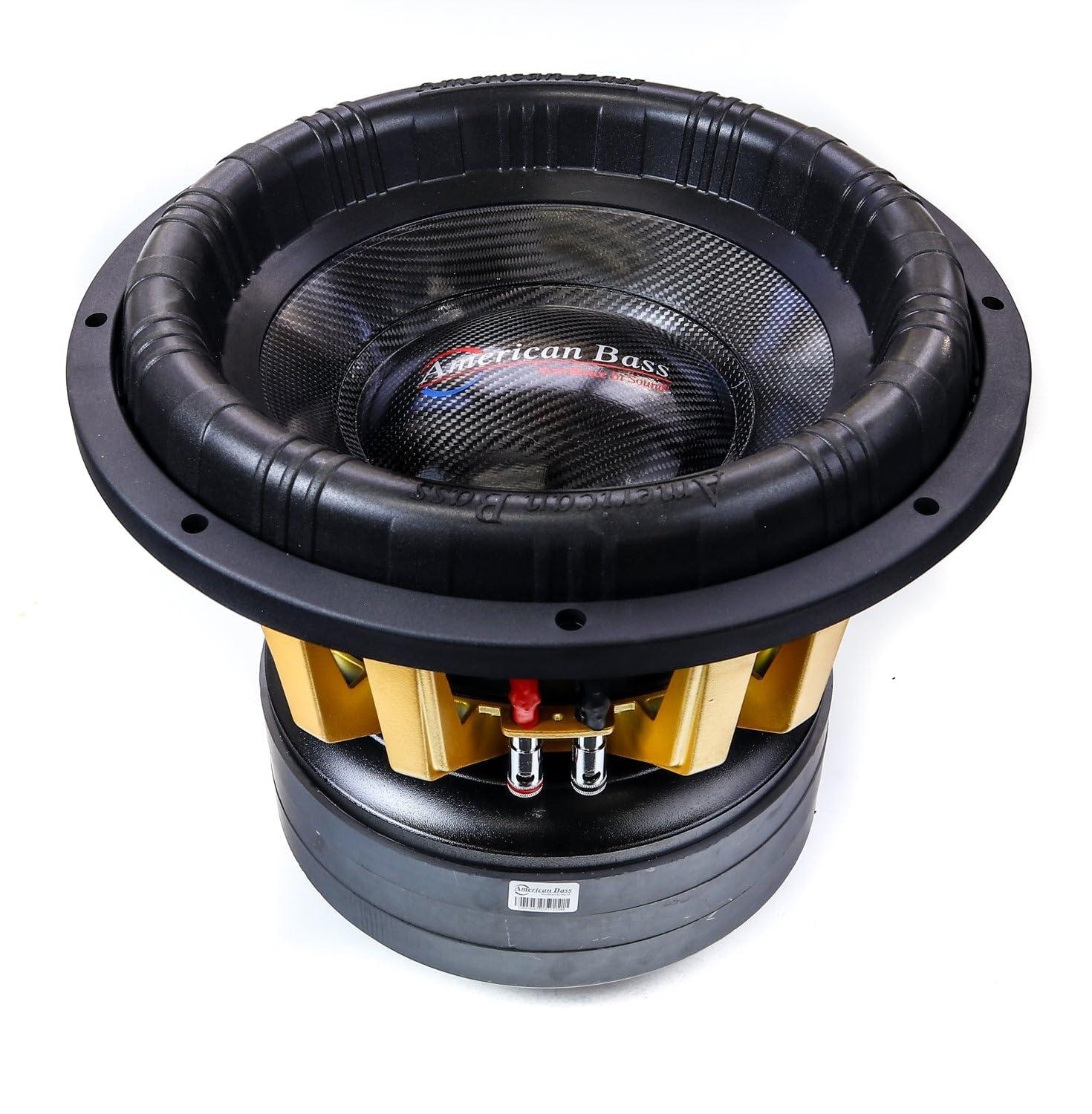 American Bass American Bass King 15" 1 Ohm 15000 Max Watts Car Subwoofer