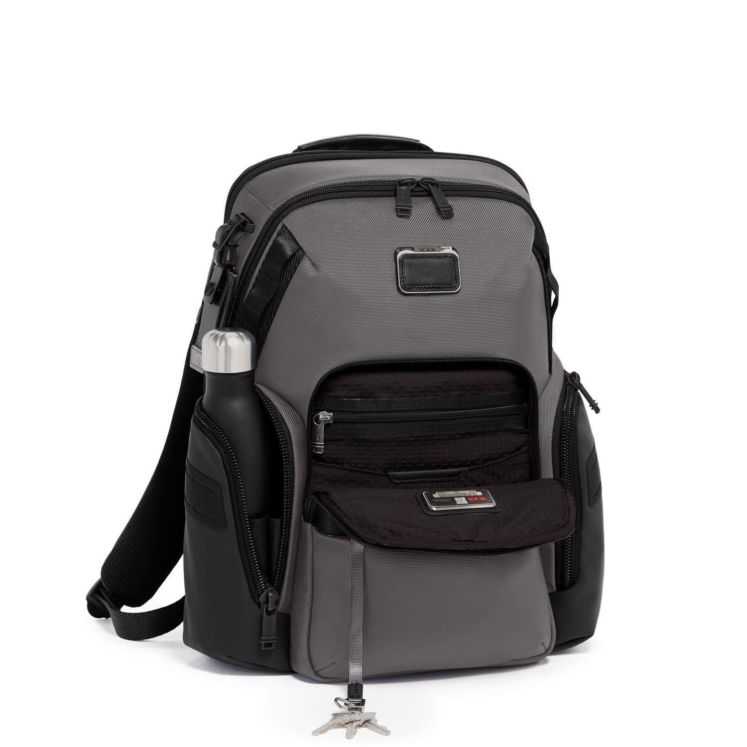 TUMI TUMI - Alpha Bravo Navigation Backpack - Everyday Travel Backpack - Fits Up to 15" Laptop - 16.0" X 14.0" X 7.3" - Charcoal