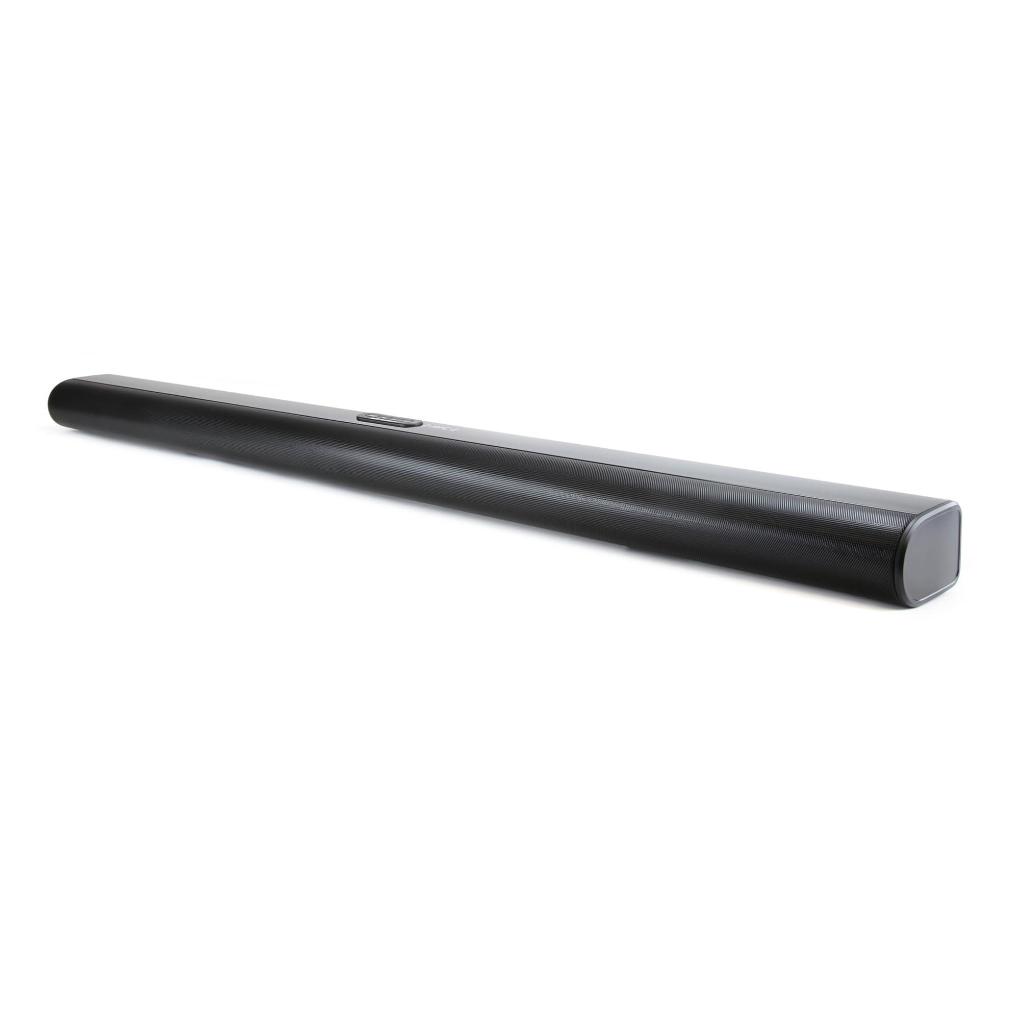 Emerson Emerson EHS-2003 42-Inch Bluetooth Soundbar with HMDI ARC, Wireless NFC Connectivity, 2.0 Channel Audio, USB/AUX Inputs, FM Radio, Wall Mountable Design, and Remote Control