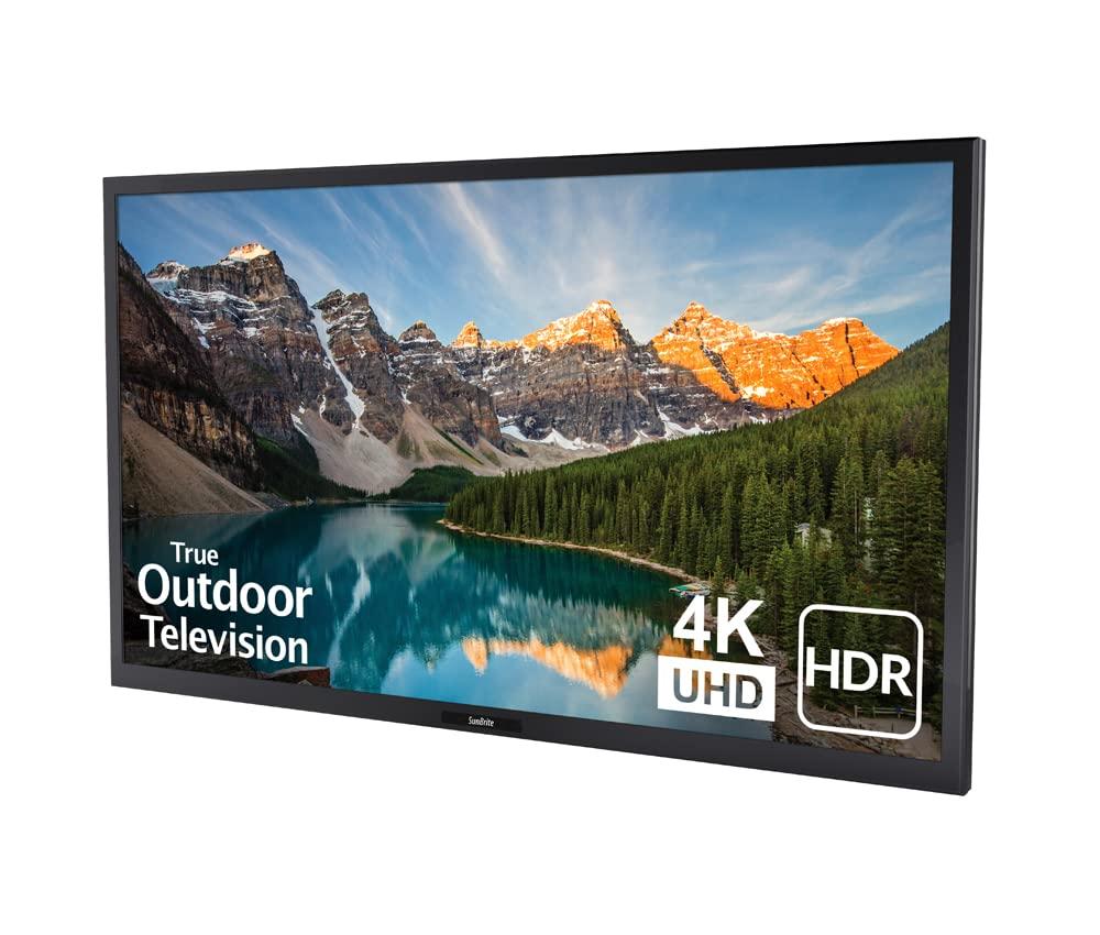 SunBriteTV SunBrite Veranda 2 Series 43-inch Full Shade Outdoor TV | 4K Ultra HD HDR LED Weatherproof Television - Direct Lit LED Screen with All-Weather Remote (SB-V-43-4KHDR-BL)