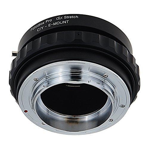 Fotodiox Fotodiox DLX Stretch Lens Mount Adapter - Contax/Yashica (CY) SLR Lens to Sony Alpha E-Mount Mirrorless Camera Body with Macro Focusing Helicoid and Magnetic Drop-in Filters