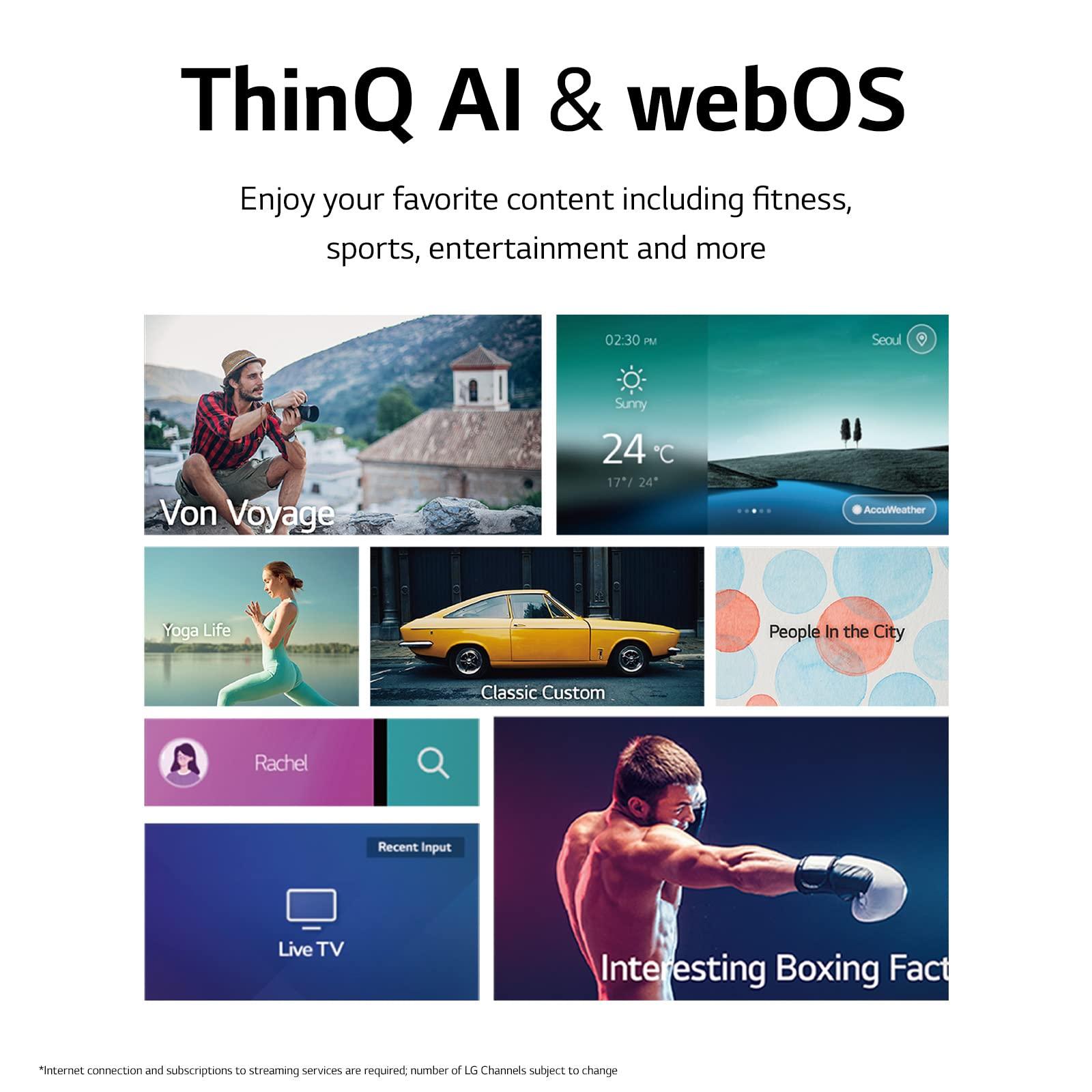 LG LG QNED75 Series 75-Inch Class QNED Mini-LED Smart TV 75QNED75URA, 2023 - AI-Powered 4K TV, Alexa Built-in (Renewed)